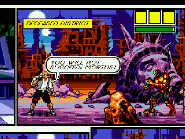 Comix Zone (Prototype) Screenshot 1